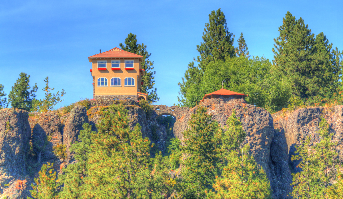 The Cliff House Mansion at Arbor Crest Winery